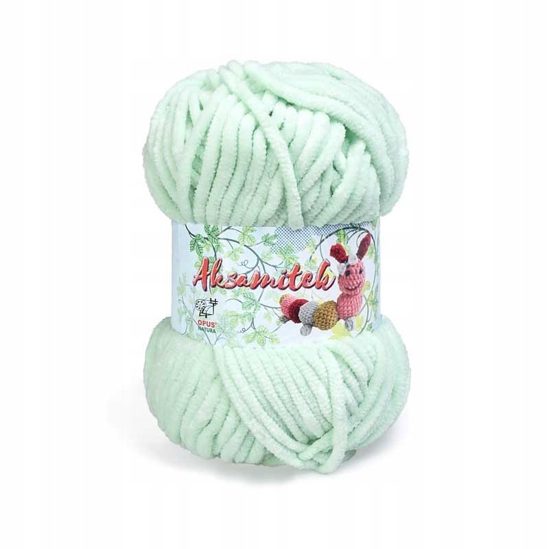 Włóczka Aksamitek Opus kolor JASNY AQUA 250