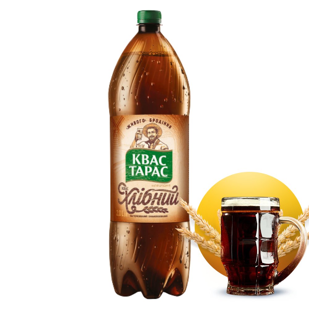 Kwas chlebowy Taras Prawdziwy, 2,0 l