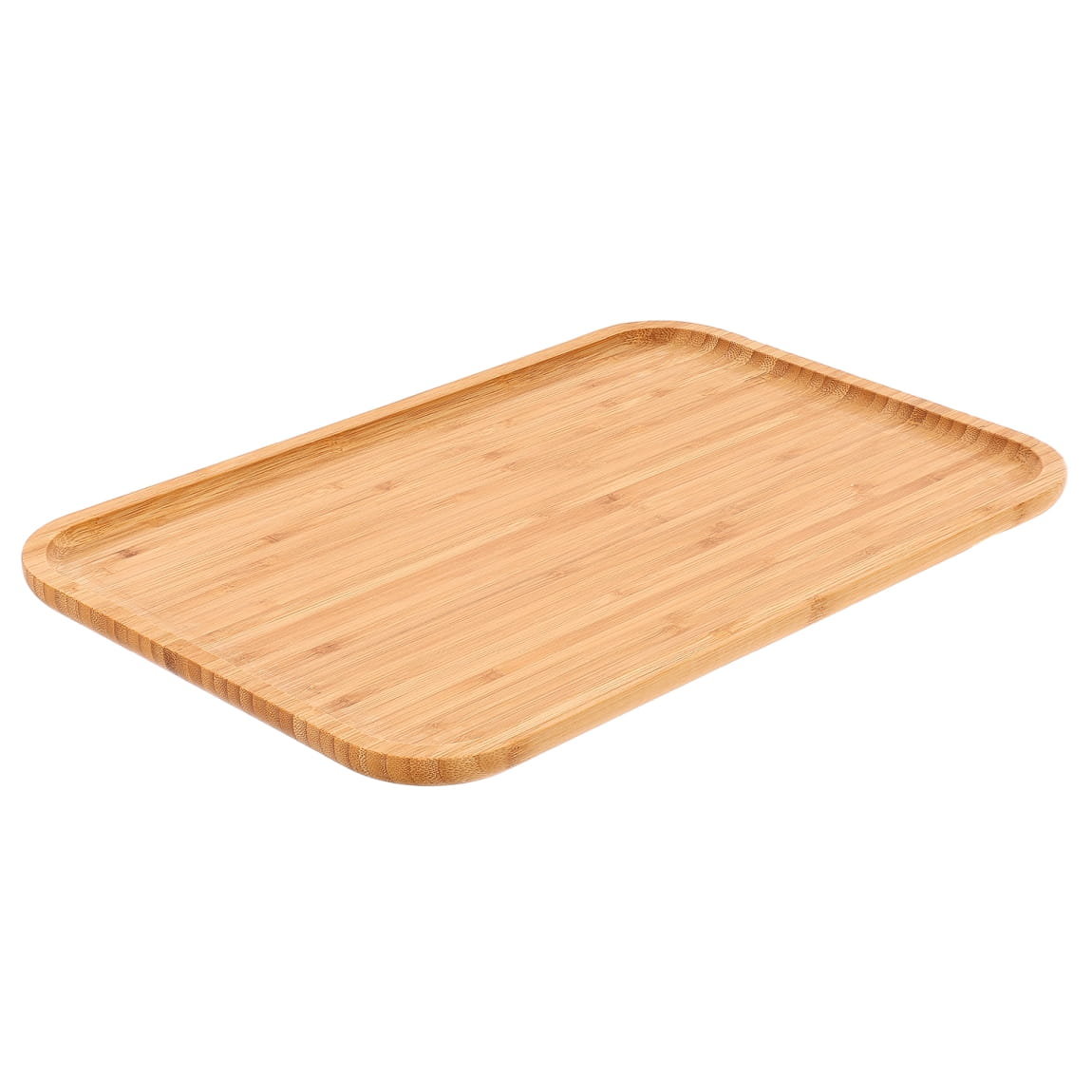 Taca bambusowa śniadaniowa dekoracyjna 40 cm 11257