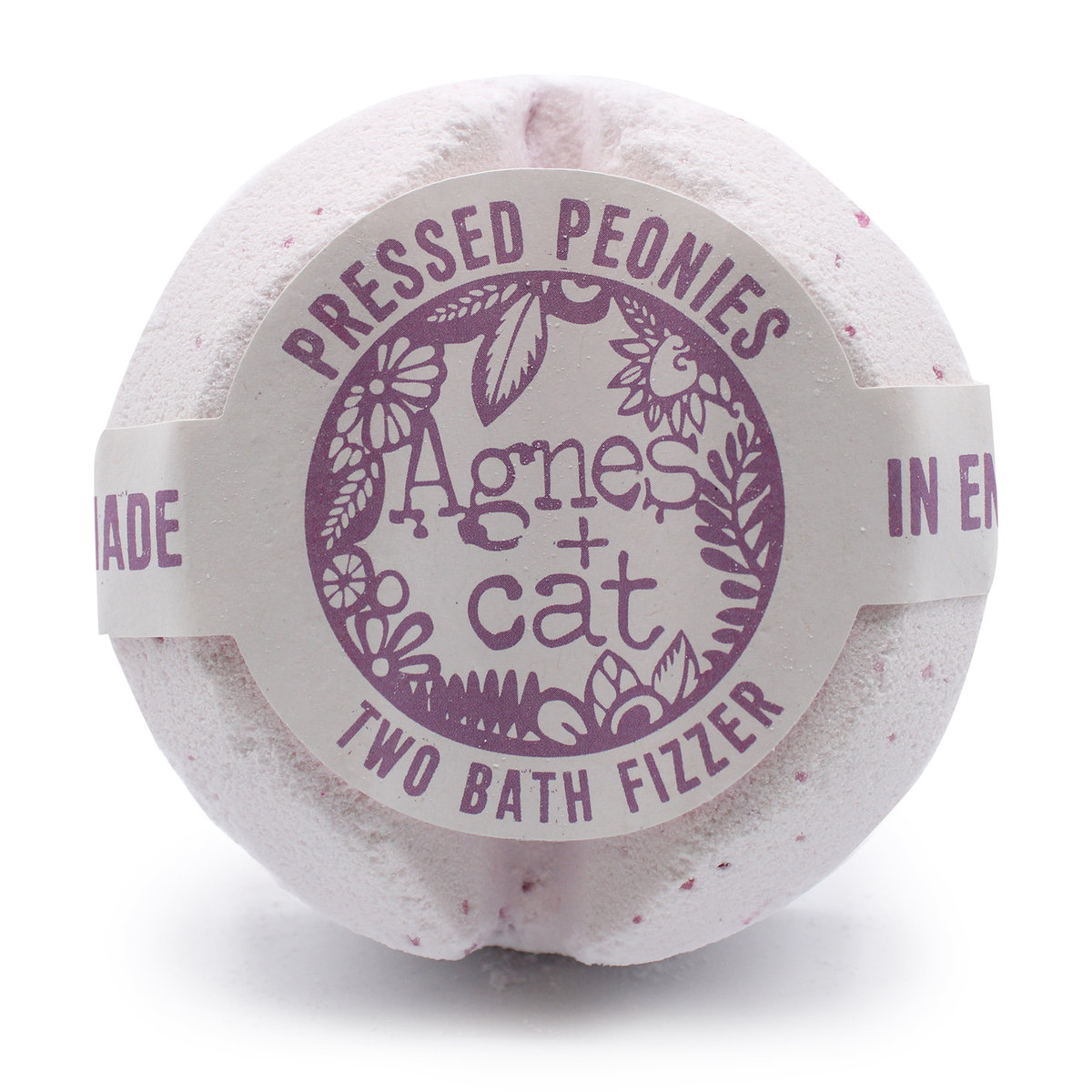 Ancient Wisdom, Ręcznie Robione Musujące Kule 2w1 Pressed Peonies