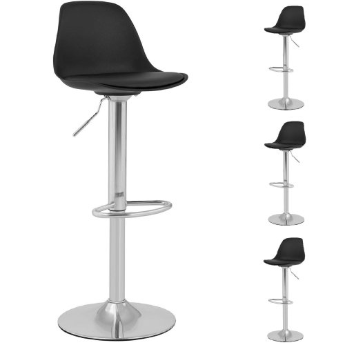 Fromm & Starck Fromm & Starck Hoker - tapicerowany - czarny - 4 szt. STAR_SEAT_02 - 3 LATA GWARANCJI STAR_SEAT_02