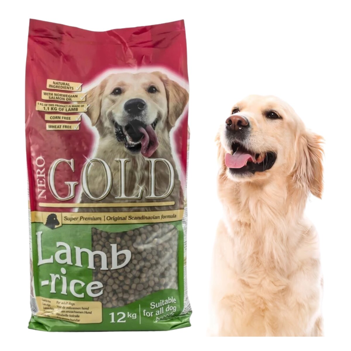 Nero Gold Adult Lamb&Rice 24 kg