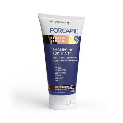 Forcapil®, Szampon Do Włosów Wzmacniający Keratyna+,  200 ml