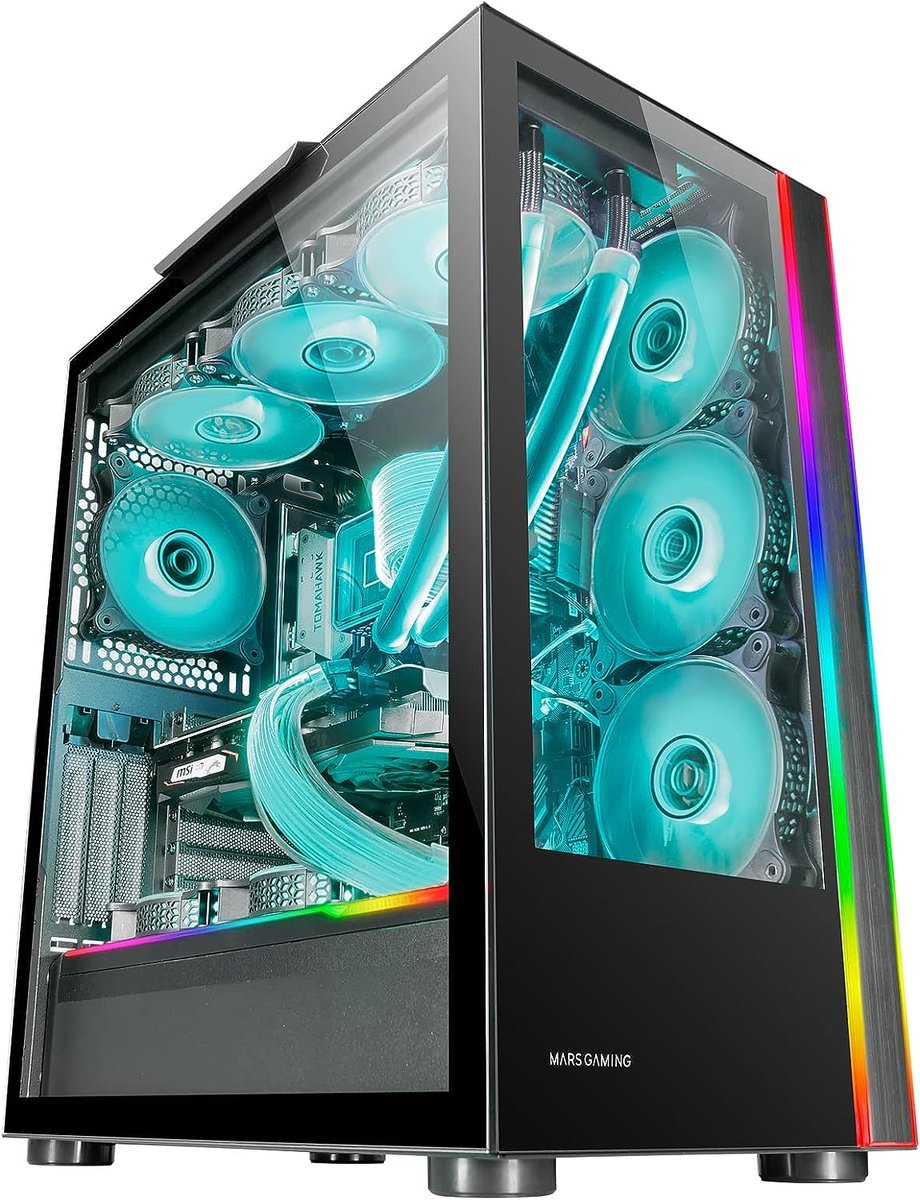 Obudowa Mars Gaming MC-Ultra Tower EATX LED Szkło