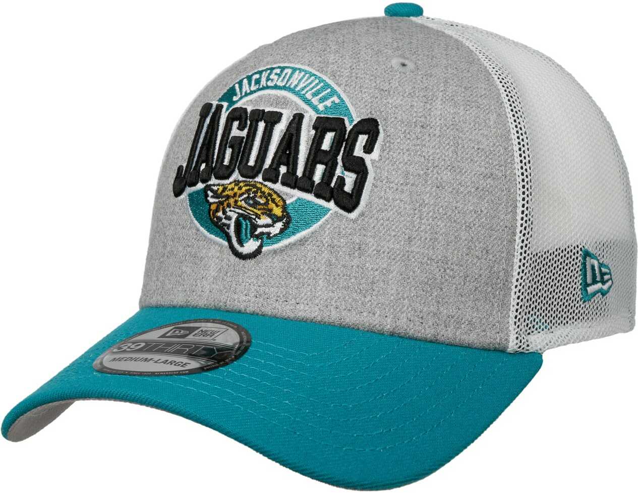 Jacksonville Jaguars Trucker Cap by New Era, petrolowy, M/L (57-59 cm)