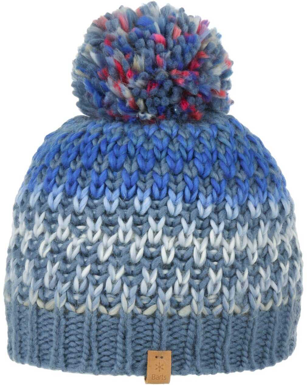 Czapka z Pomponem Nicole by Barts, niebieski, One Size