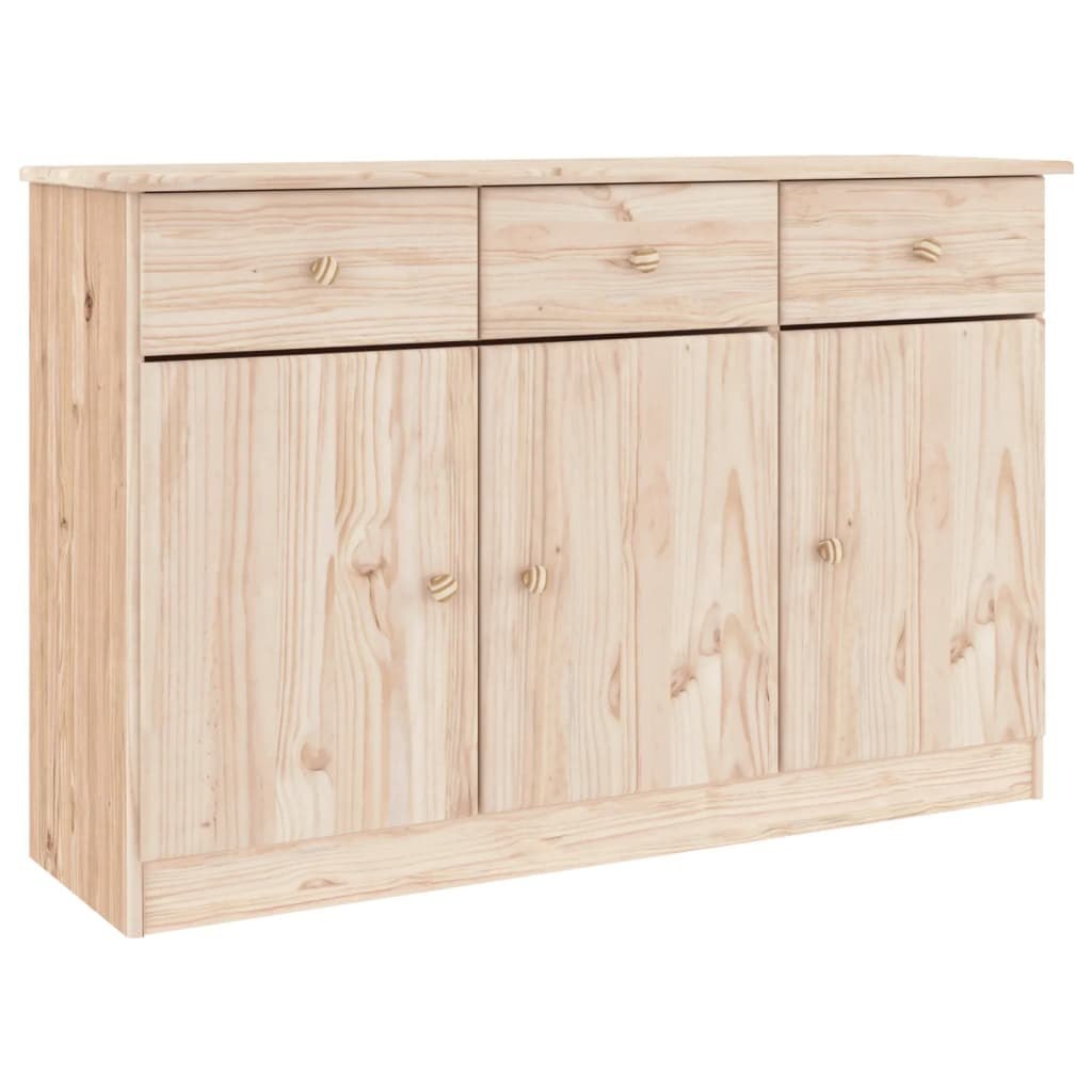 Szafka ALTA, 112x35x73 cm, lite drewno sosnowe Lumarko!