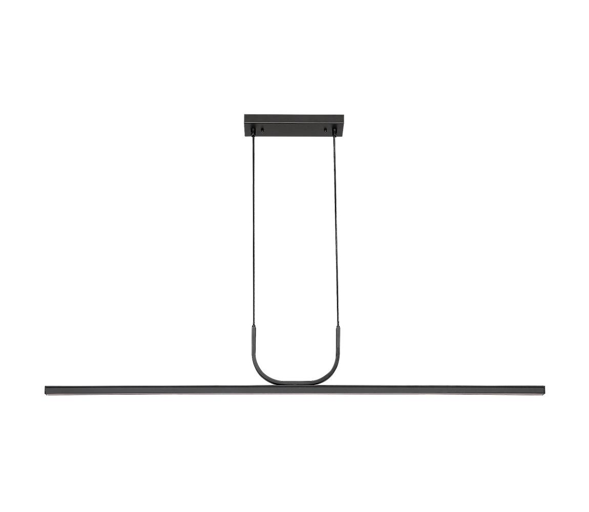 Rabalux 72127 - LED Żyrandol na lince ELIA LED/25W/230V 3000K czarny