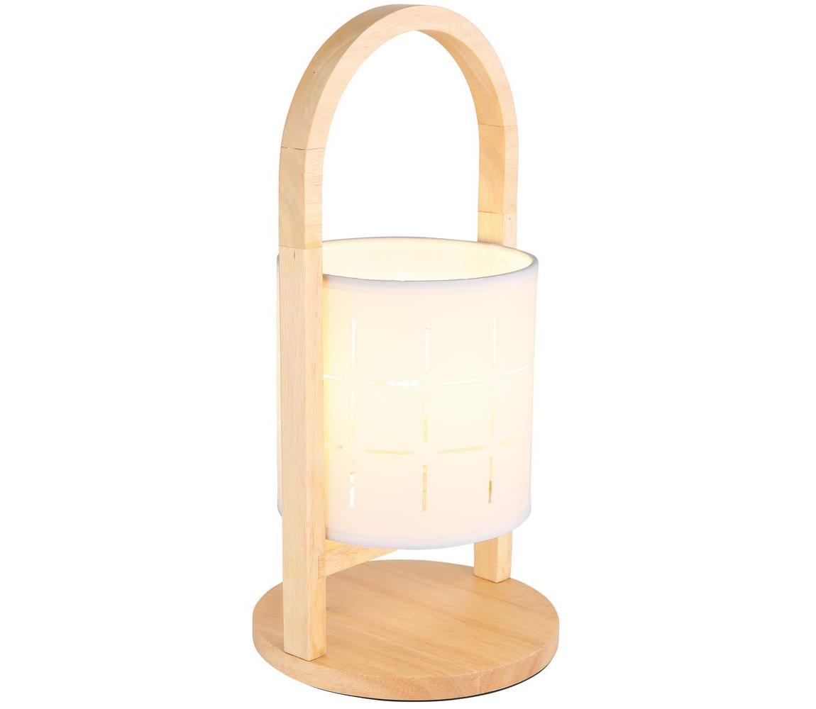 Globo 21506W - Lampa stołowa NINJA 1xE14/40W/230V biała