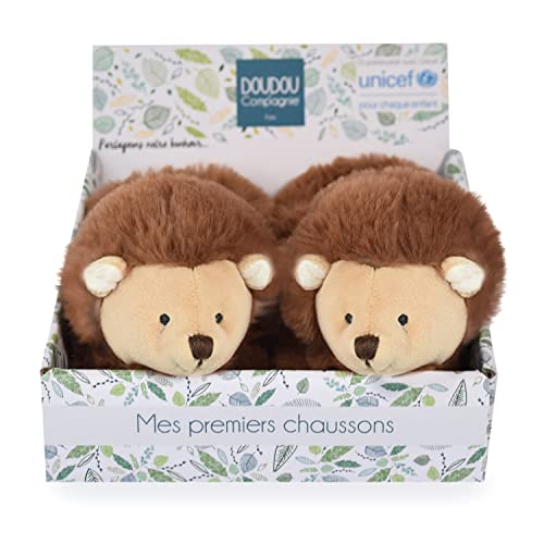 Doudou et Compagnie -UNICEF - Kapcie - Herisson - DC3998