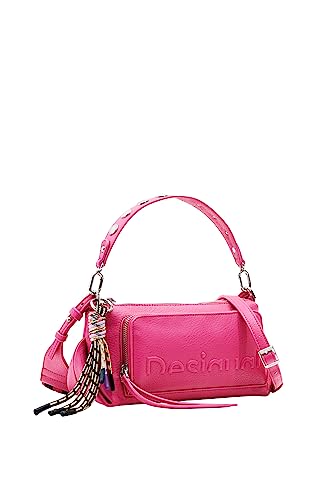 Desigual Women's BOLS_Half Logo Urus, Red, czerwony