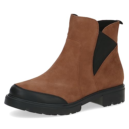 Caprice Damskie botki 9-25451-41, Muscat Suede, 37 EU