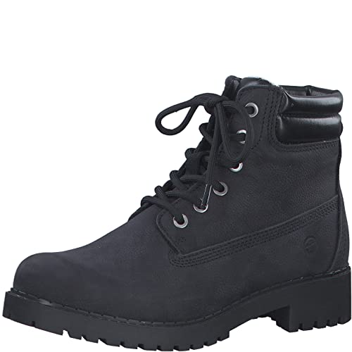 Tamaris Damskie botki 1-26244-41, Black Uni, 37 EU, black uni, 37 EU