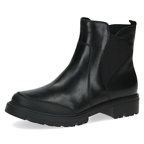 Caprice Damskie botki 9-25451-41, Czarna papka, 38 EU
