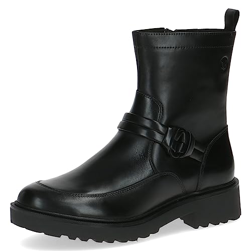 Caprice Damskie botki 9-25420-41, Czarna papka, 39 EU