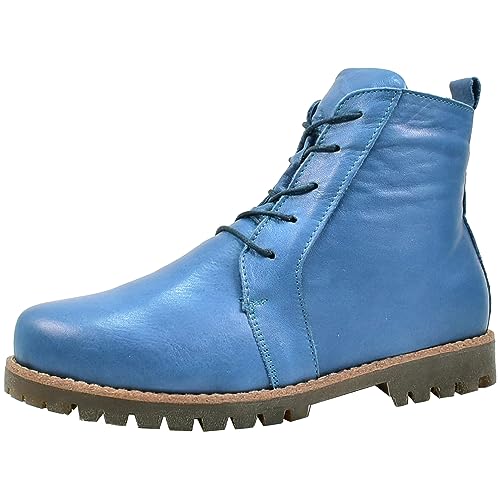 Andrea Conti Damskie kozaki modne, Denim, 38 EU