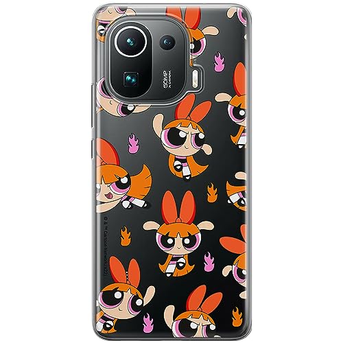 ERT GROUP etui na telefon Xiaomi MI 11 PRO, case oryginalny i oficjalnie licencjonowany przez The Powerpuff Girls, wzór The Powerpuff Girls 007, plecki z TPU częściowo przeźroczyste