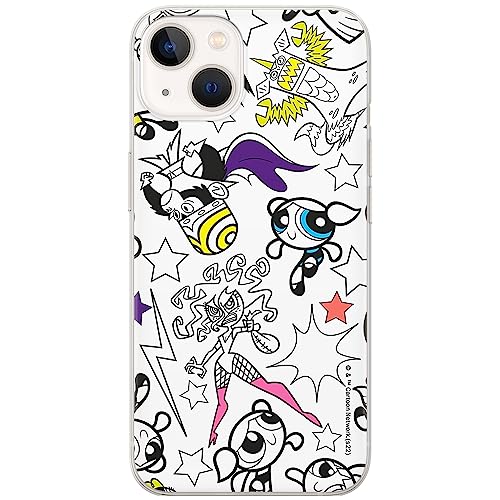 ERT GROUP etui na telefon Iphone 13, case oryginalny i oficjalnie licencjonowany przez The Powerpuff Girls, wzór The Powerpuff Girls 017, optymalnie dopasowane, plecki z TPU