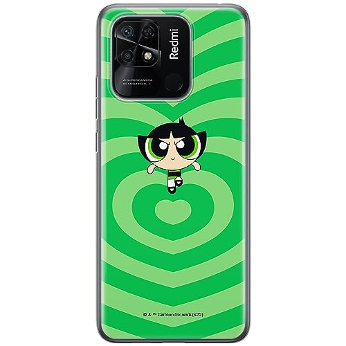 ERT GROUP etui na telefon Xiaomi REDMI 10C, case oryginalny i oficjalnie licencjonowany przez The Powerpuff Girls, wzór The Powerpuff Girls 005, optymalnie dopasowane, plecki z TPU