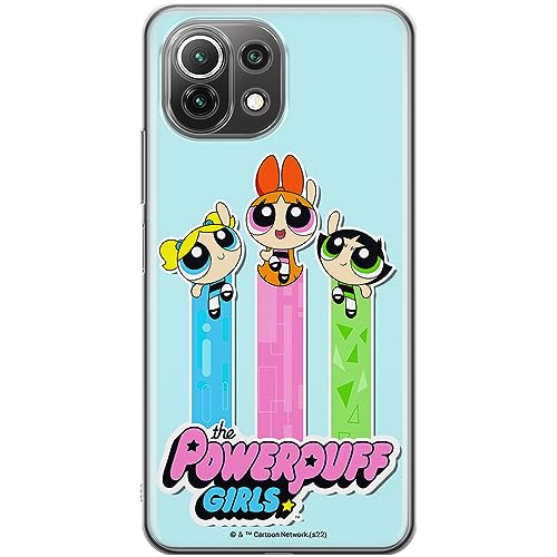 ERT GROUP etui na telefon Xiaomi 11 LITE 4G / 11 LITE 5G, case oryginalny i oficjalnie licencjonowany przez The Powerpuff Girls, wzór The Powerpuff Girls 030, optymalnie dopasowane, plecki z TPU
