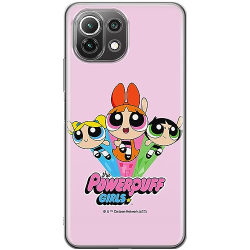 ERT GROUP etui na telefon Xiaomi 11 LITE 4G / 11 LITE 5G, case oryginalny i oficjalnie licencjonowany przez The Powerpuff Girls, wzór The Powerpuff Girls 029, optymalnie dopasowane, plecki z TPU