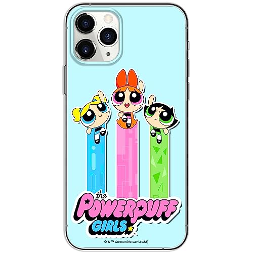 ERT GROUP etui na telefon Iphone 11 PRO, case oryginalny i oficjalnie licencjonowany przez The Powerpuff Girls, wzór The Powerpuff Girls 030, optymalnie dopasowane, plecki z TPU