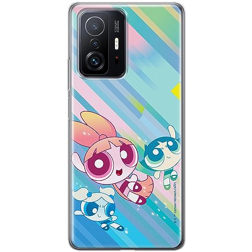 ERT GROUP etui na telefon Xiaomi 11T 5G / 11T PRO 5G, case oryginalny i oficjalnie licencjonowany przez The Powerpuff Girls, wzór The Powerpuff Girls 037, optymalnie dopasowane, plecki z TPU