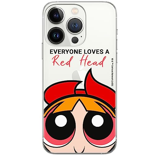 ERT GROUP etui na telefon Iphone 13 PRO, case oryginalny i oficjalnie licencjonowany przez The Powerpuff Girls, wzór The Powerpuff Girls 011, plecki z TPU częściowo przeźroczyste