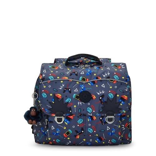 Kipling INIKO Plecaki, 37 x 19,5 x 30, Gaming Grey (szary), szary, Einheitsgröße, INIKO