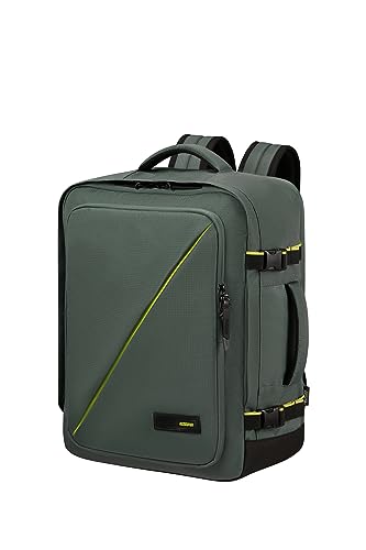 American Tourister Take2Cabin - plecak samolotowy M Underseater, bagaż podręczny, 45 cm, 38,5 l, Zielony (Dark Forest), Bagaż podręczny