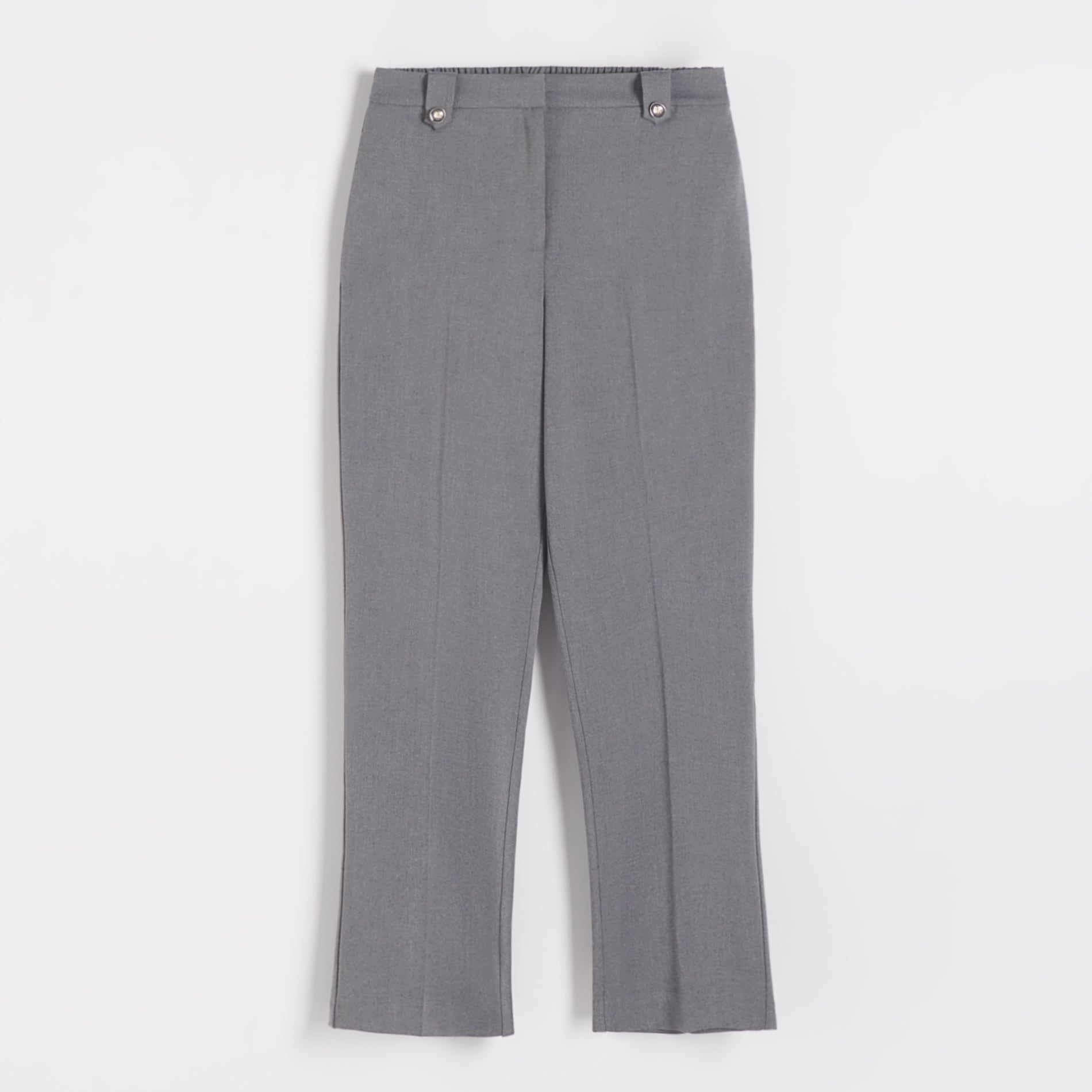 Reserved - Spodnie z kantem - Szary