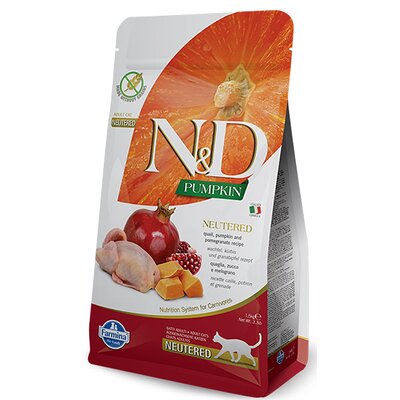 Farmina N&D Pumpkin Quail&Pomegranate Neutered