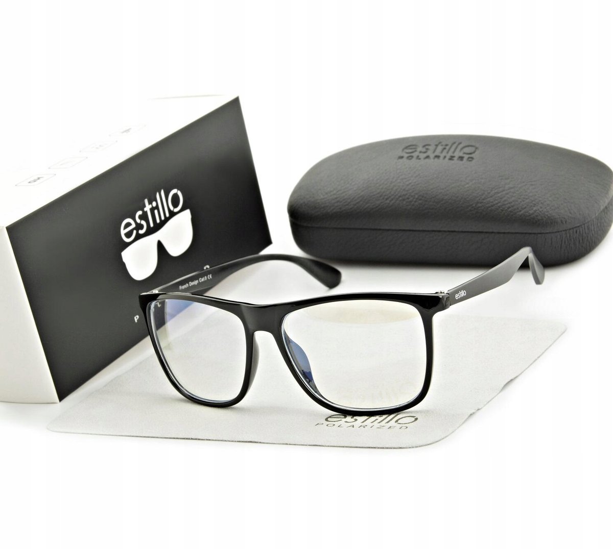 Estillo, Okulary z filtrem niebieskim do ekranów lcd nerd