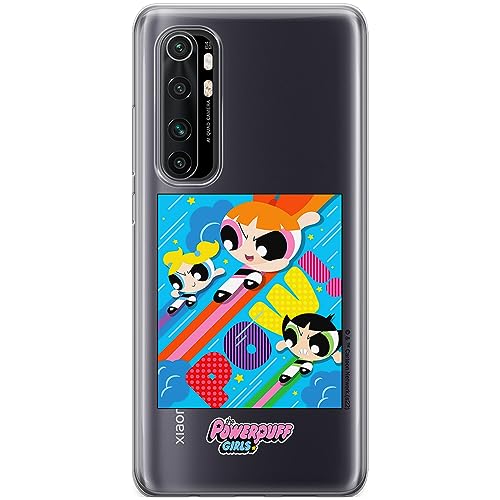 ERT GROUP etui na telefon Xiaomi MI NOTE 10 Lite, case oryginalny i oficjalnie licencjonowany przez The Powerpuff Girls, wzór The Powerpuff Girls 025, plecki z TPU częściowo przeźroczyste