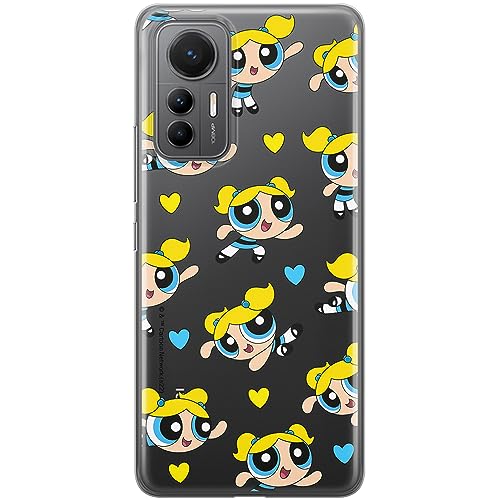 ERT GROUP etui na telefon Xiaomi 12 LITE, case oryginalny i oficjalnie licencjonowany przez The Powerpuff Girls, wzór The Powerpuff Girls 008, plecki z TPU częściowo przeźroczyste