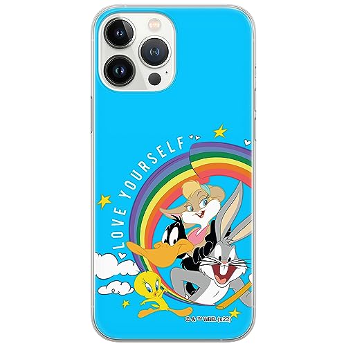 ERT GROUP etui na telefon Iphone 13 PRO MAX, case oryginalny i oficjalnie licencjonowany przez Looney Tunes, wzór 016, optymalnie dopasowane, plecki z TPU