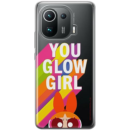 ERT GROUP etui na telefon Xiaomi MI 11 PRO, case oryginalny i oficjalnie licencjonowany przez The Powerpuff Girls, wzór The Powerpuff Girls 042, plecki z TPU częściowo przeźroczyste