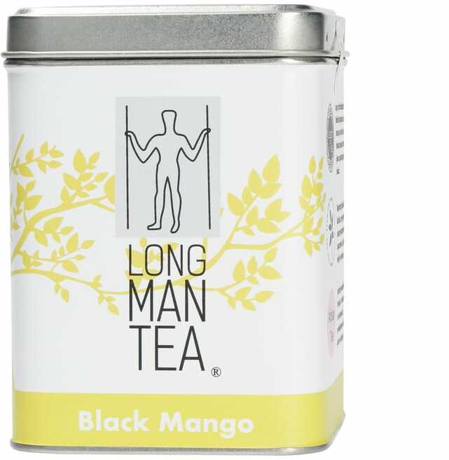 Long Man Tea - Black Mango - Herbata sypana - Puszka 120g