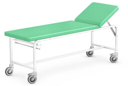 SRm.1D wysoka kozetka lekarska 2-częściowa na kołach