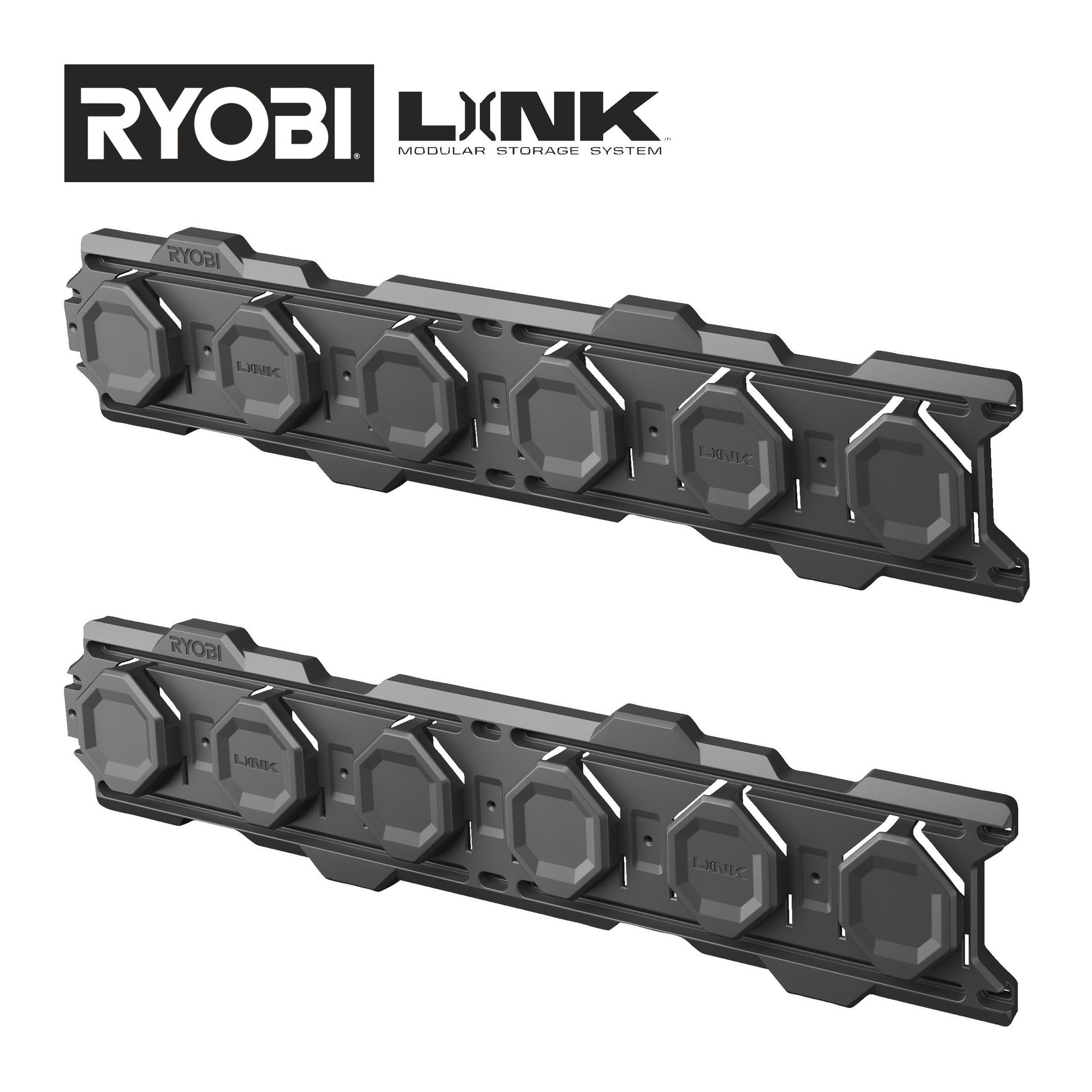 Ryobi Szyna ścienna 2-moduły 84 cm do mocowania elementów systemu RYOBI LINK | RSL2WR-2