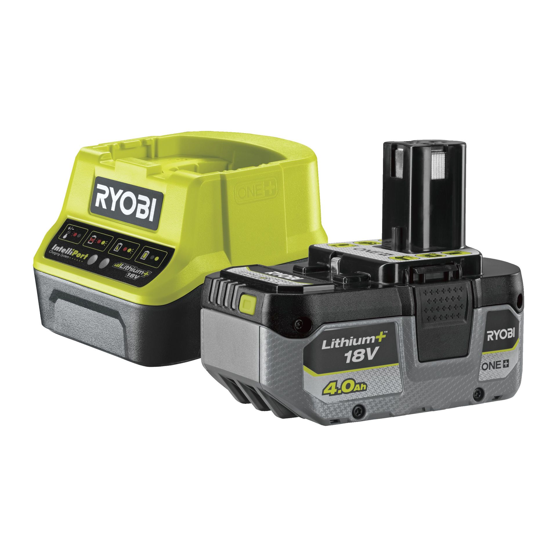 Ryobi Akumulator 4.0 Ah z ładowarką 18V ONE+ | RC18120-140X