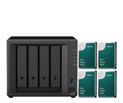Synology DS923+ 4x 12TB HDD HAT3310 Plus