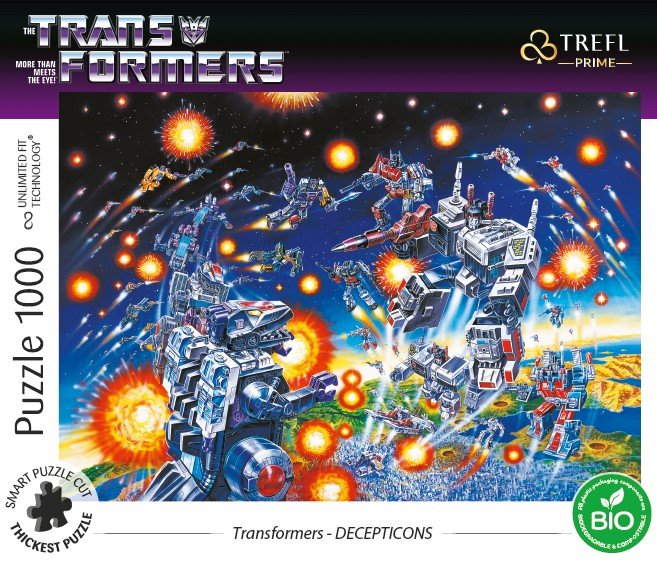 Trefl, Puzzle UFT PRIME Transformers Decepticons, 1000 el.