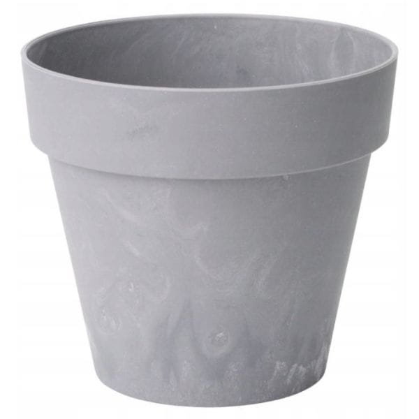 Osłonka doniczki Ibiza 18 cm jasny beton Form-Plastic