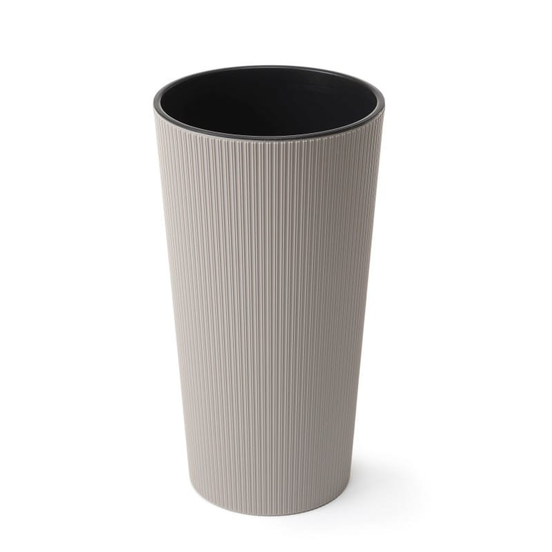 LAMELA doniczka LILIA JUMPER 25 cm wysokość 465 cm taupe
