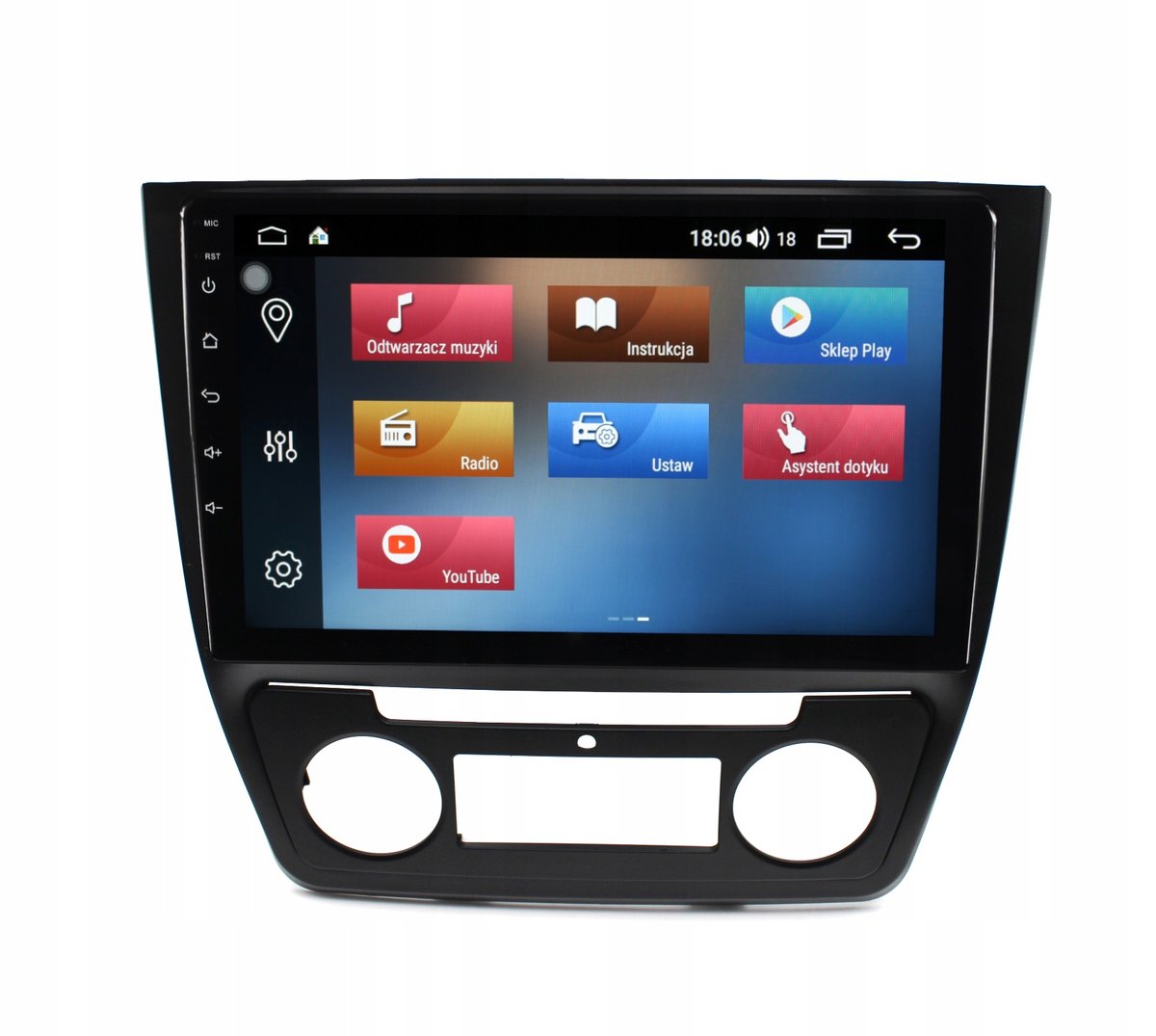 RADIO NAWIGACJA GPS SKODA YETI 2014-2018 ANDROID