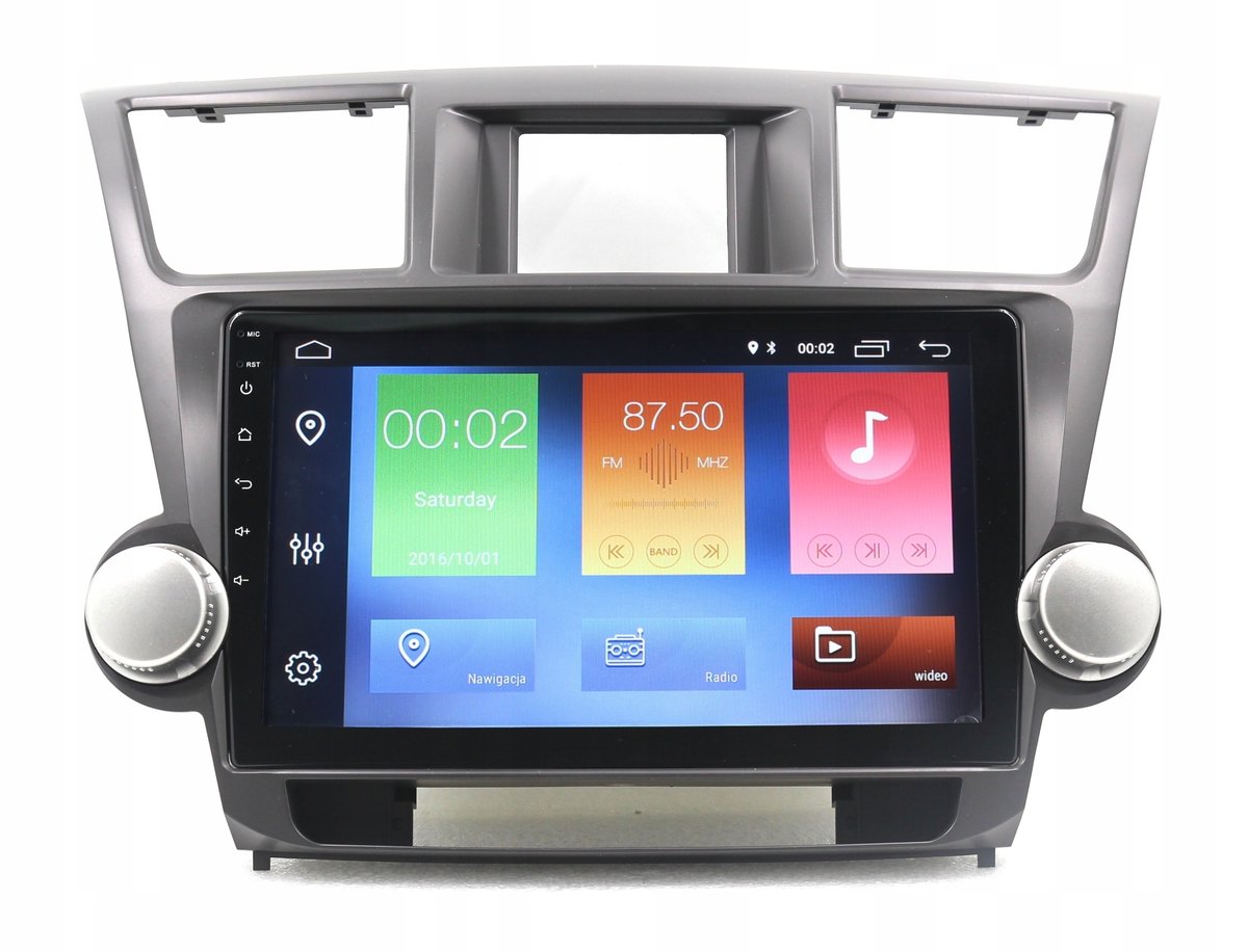 RADIO NAWIGACJA GPS TOYOTA HIGHLANDER 2007-2013