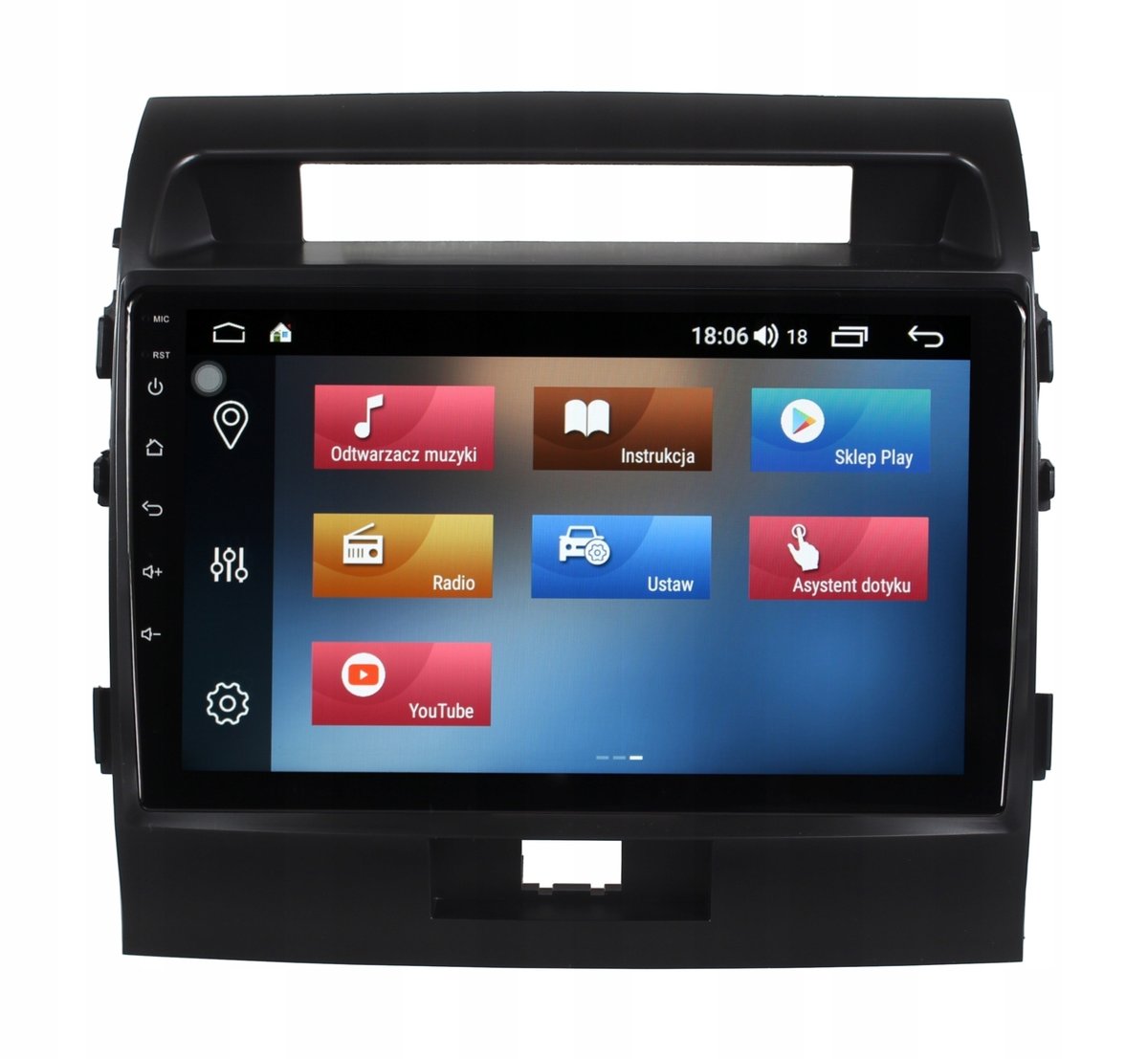 RADIO NAWIGACJA GPS TOYOTA LAND CRUISER 200 07-14