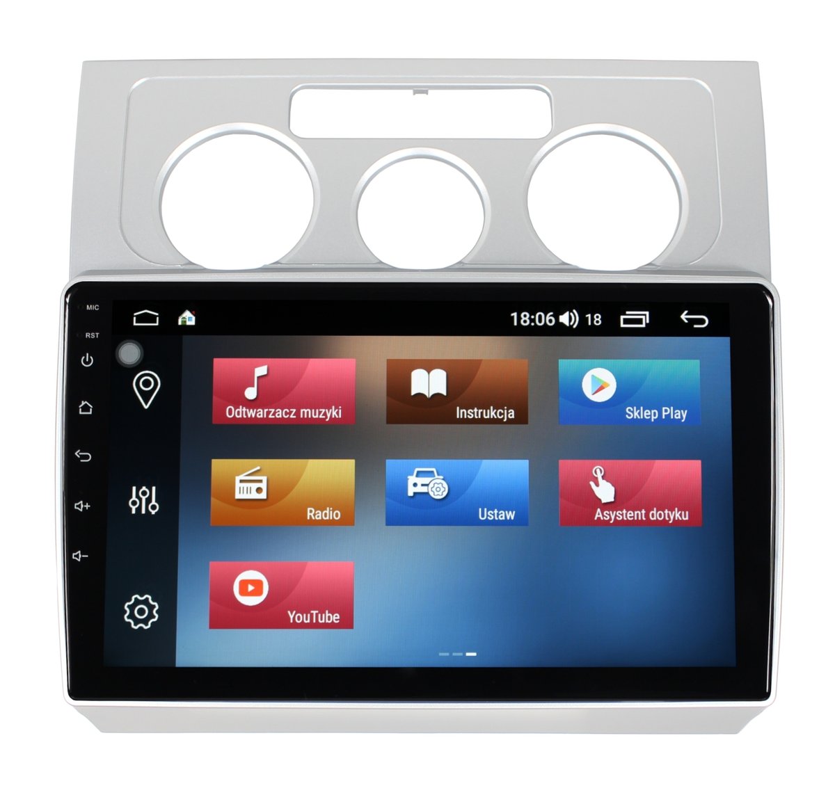 Radio Nawigacja Gps Volkswagen Touran Android