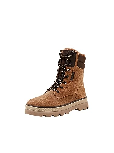 ESPRIT Modne damskie sztyblety, 235/CARAMEL, 42 EU, 235 Caramel, 42 EU